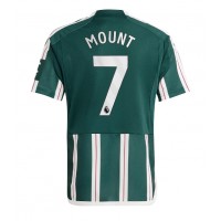 Camisa de Futebol Manchester United Mason Mount #7 Equipamento Secundário 2023-24 Manga Curta